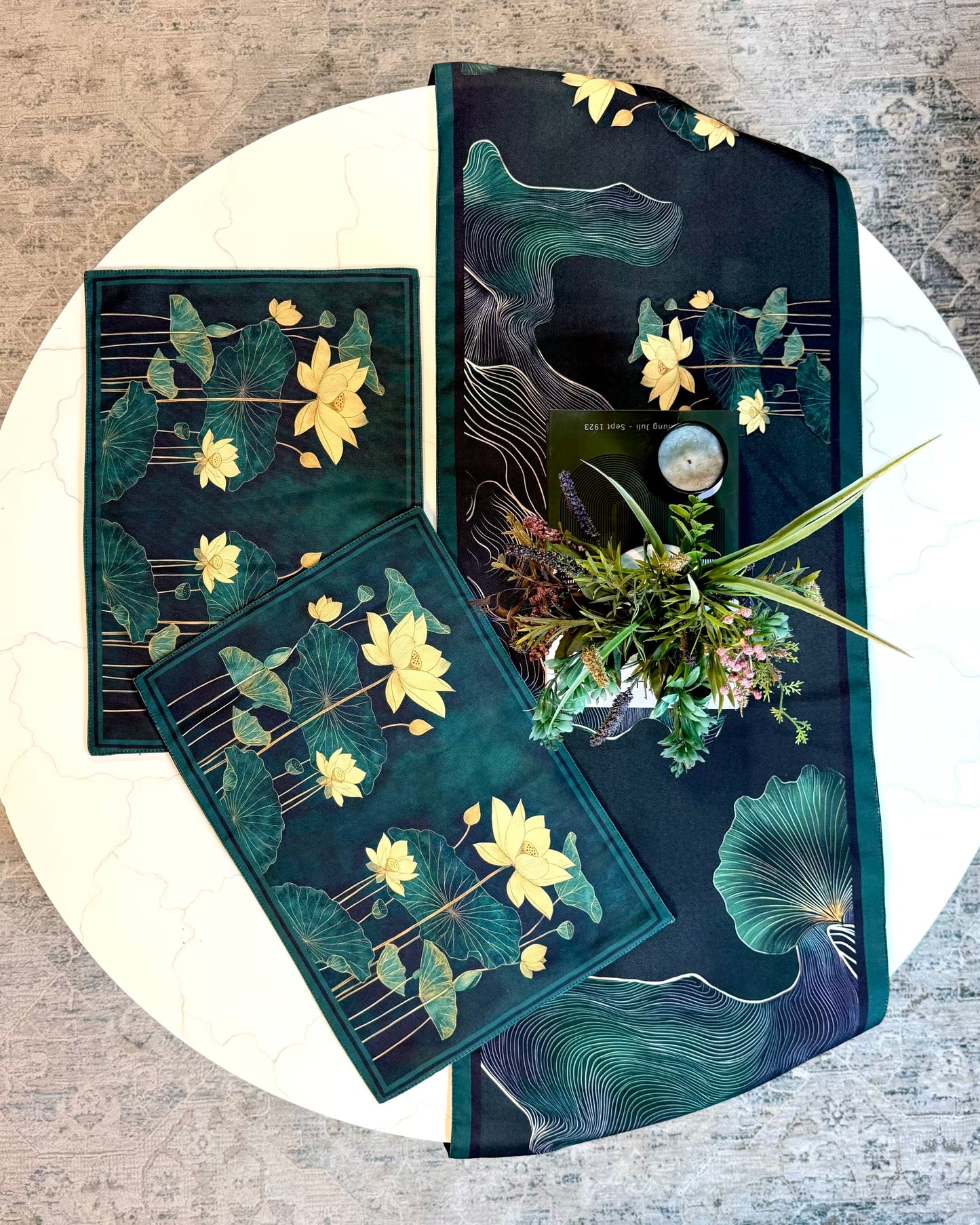 Centrepiece Set - Emerald