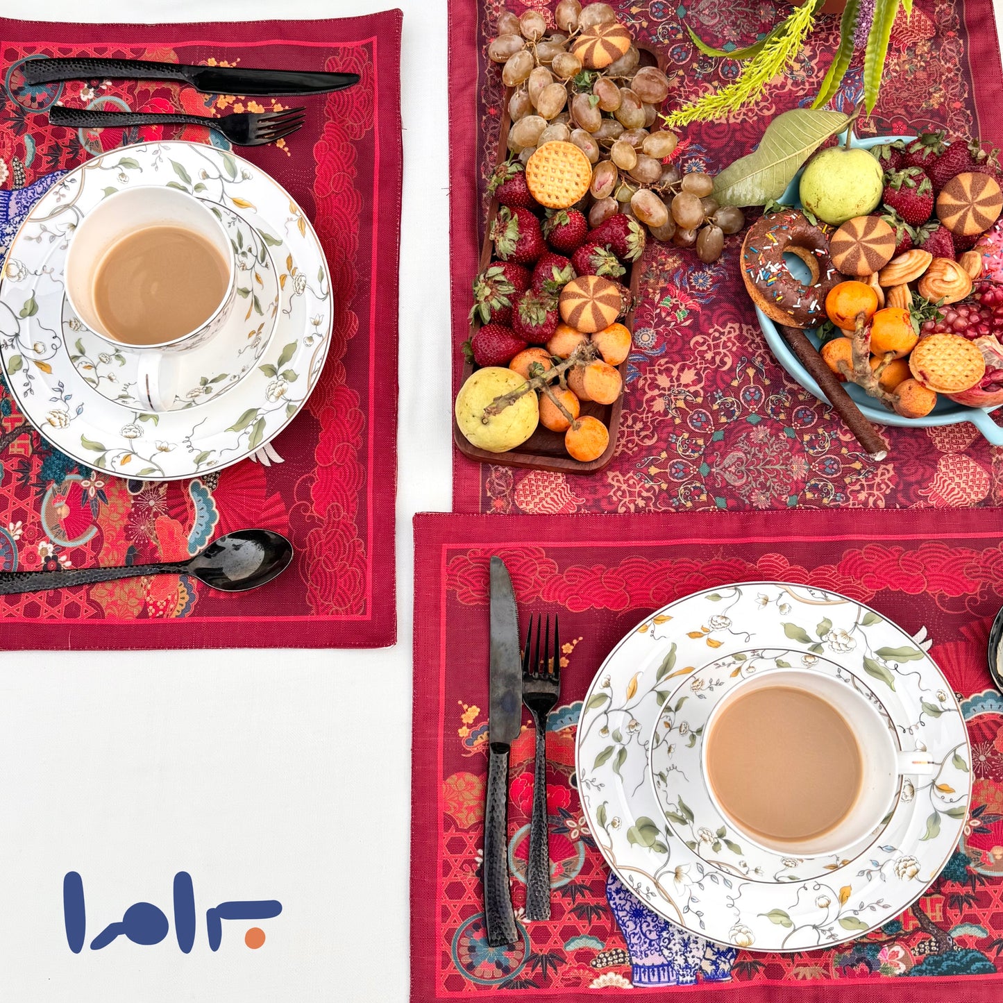 Table Set - Sunset