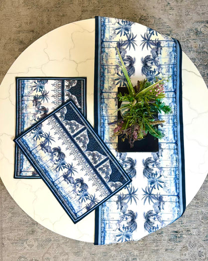 Centrepiece Set - Blue Oasis