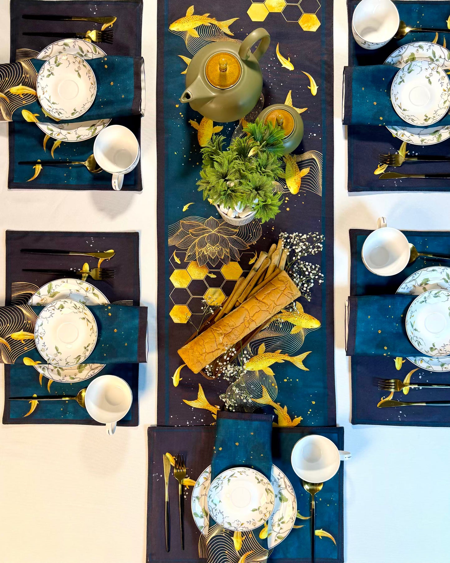 Table Set - Ocean Whisper