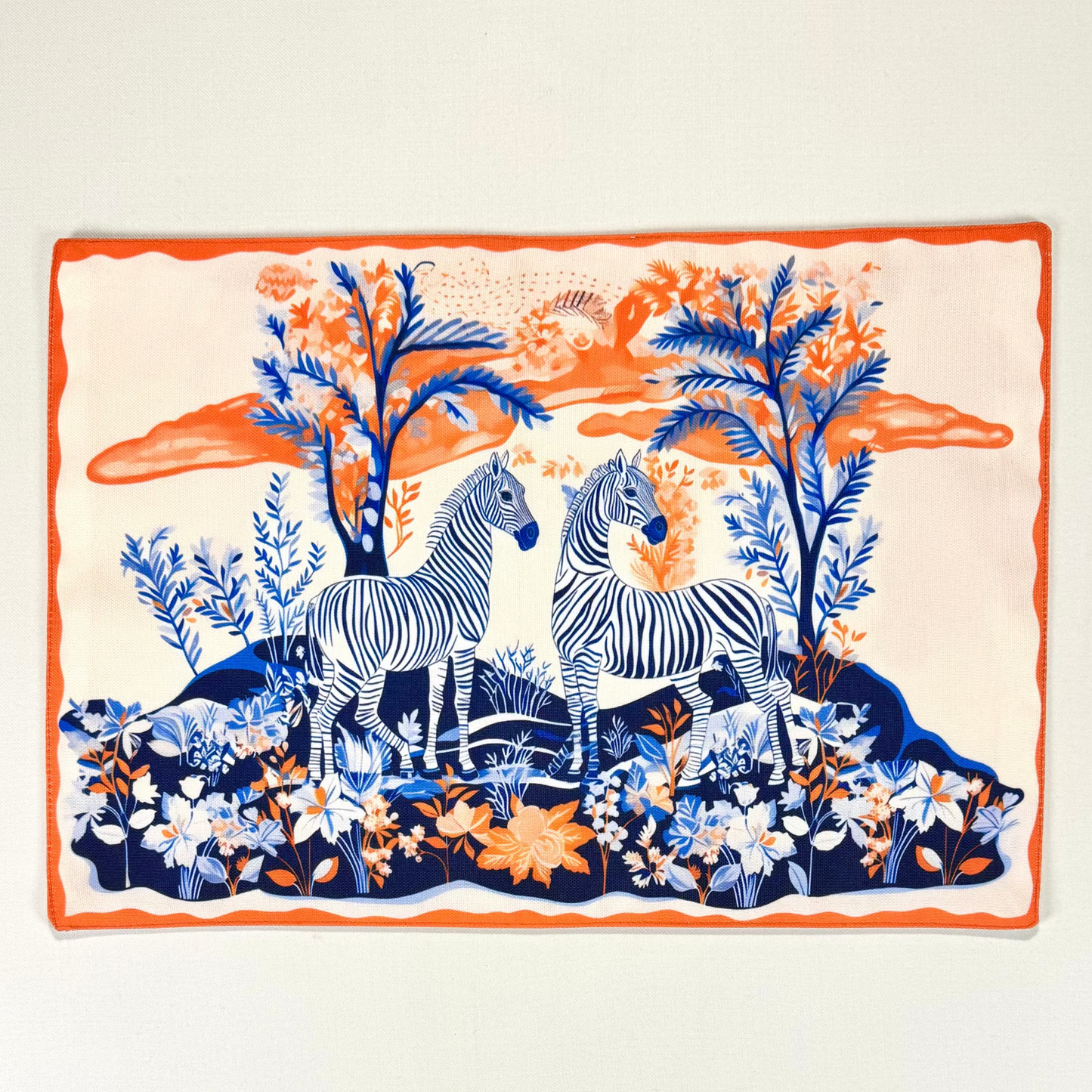 Placemat - Tangerine Safari