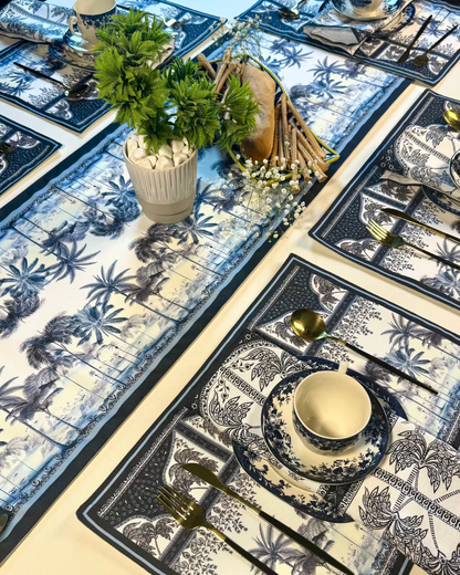 Table Set - Blue Oasis