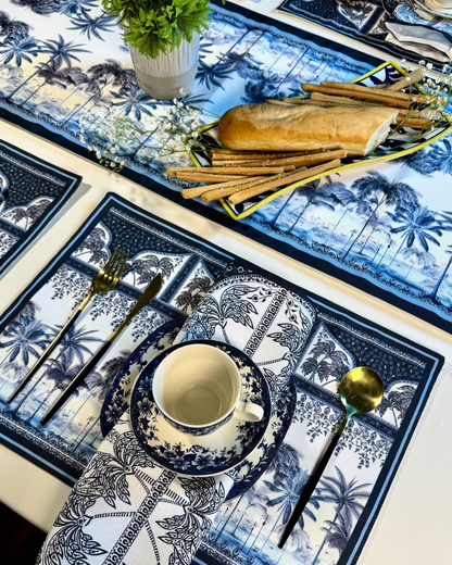 Table Set - Blue Oasis