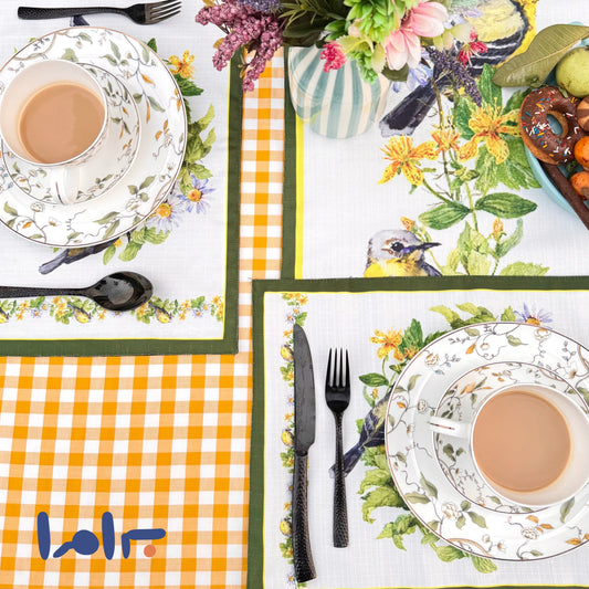 Table Set - Birds